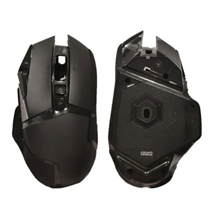 Mouse Top Shell Bottom Case Vaihto Mouse Shell for Logitech G502 Wired Mouse