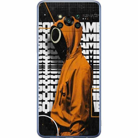 Xiaomi Poco X3 Pro Genomskinligt Skal Squid Game