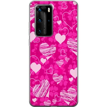 Kompatibel Mobilcover til Huawei Huawei P40 Pro PopHjerteMønster