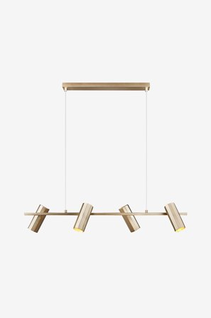 Nordlux - Loftlampe Alanis 4 - Guld - Loftpendler - Fra Homeroom