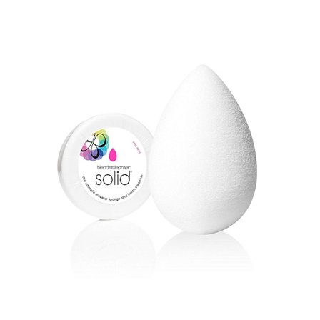 BeautyBlender Pure White + Mini Solid Cleanser Kit