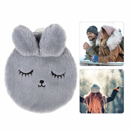 Varmvattenflaska, varmvattenflaska med lock, varmvattenflaska