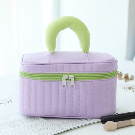 Triangel Makeup Bag Kosmetikväska LILA 2 2