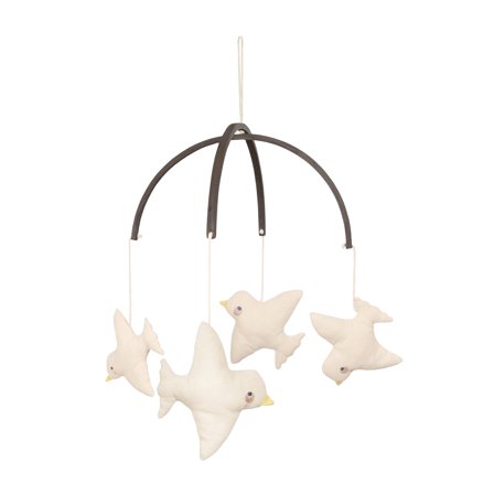 Baby boxmobiel voor de commode van biologisch katoen & hout