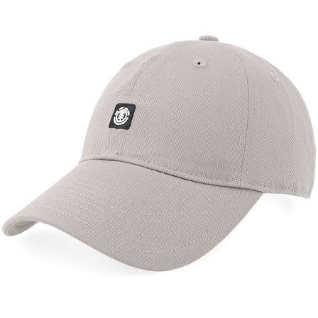 Element - Grå unconstructed Keps - Icon Twill Aluminum Dad Cap @ Hatstore
