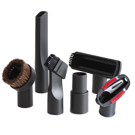 Dammsugarborste Tillbehör Sugmunstycke Sugmunstycke Rund Borsthuvud Adapter Kit Diameter 31mm 35mm