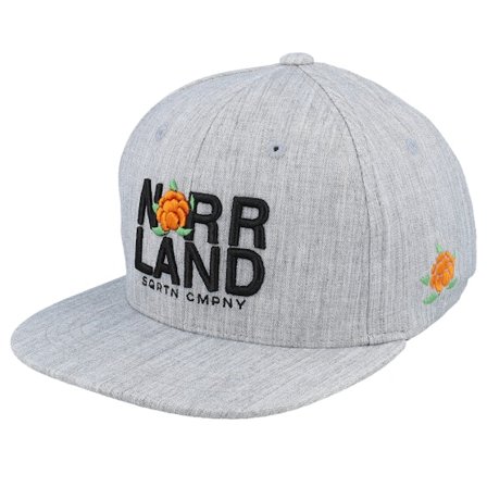 SQRTN - Šedá snapback Kšiltovka - Kids Represent Grey Snapback @ Hatstore