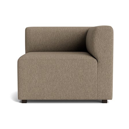 Højrevendt Roma hjørnemodul - Brego Mørk Beige - 80x70x65cm - Komfortabel sofa med koldskum og PU skum for optimal siddekomfort