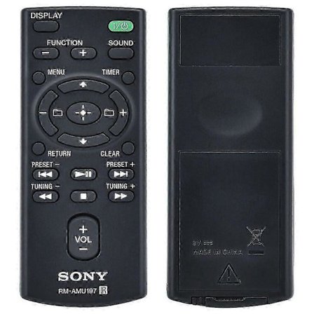 Ny Original Rm-amu197 Fjärrkontroll För Sony Hifi Ljudsystem Rmamu197