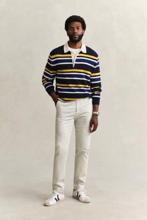 GANT Herren Slim Fit Smart Chinohose (33/32) Beige