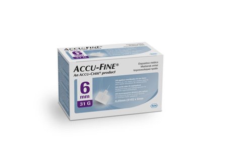 Accu-fine pen needle 31G 6mm
