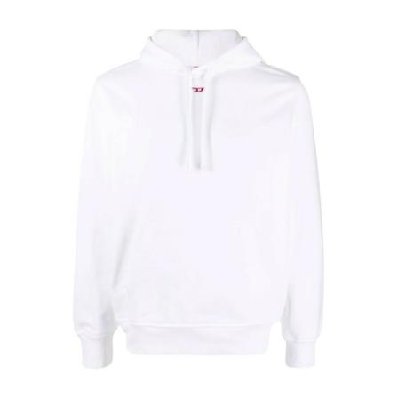 Diesel, Sweatshirt Wit, Heren, Maat:S