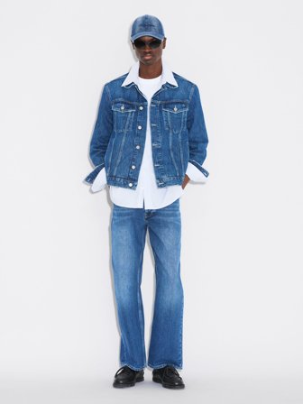 Holzweiler - Regular-Fit Denim Jacket - Blue - Mens - Small