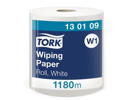 TORK Industritorkrulle Advanced W1 vit - Lyreco - Städ och hygien - Toalettpapper och torkpapper - Industritork