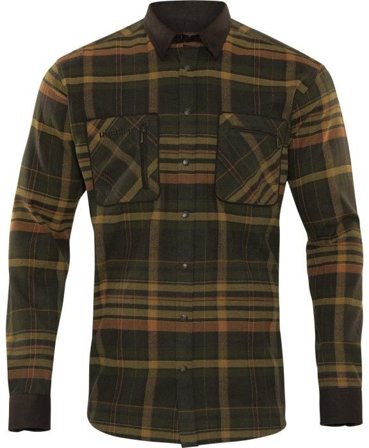 Härkila M's Pajala Shirt Green/Brown