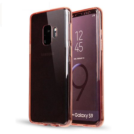 Samsung Galaxy S9+ Dubbelsidigt silikonfodral med TOUCHFUNKTION