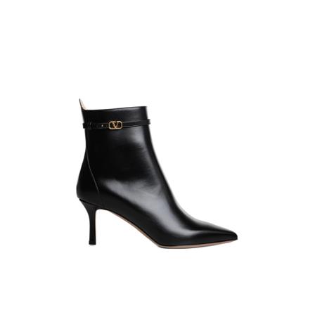 Valentino Garavani, Heeled Boots Czarny, Kobieta, Rozmiar: 40 EU