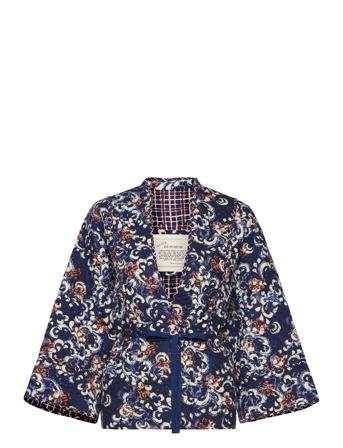 Lindsey Jacket Vattert Jakke Blå ODD MOLLY*Betinget Tilbud