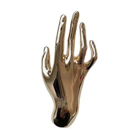 Unik Håndbevegelse Brosje Smykke Kreativ Stor Håndformet Nål Kompatibel med Kvinner Menn Punk Party Brosjer Nåler Tilbehør