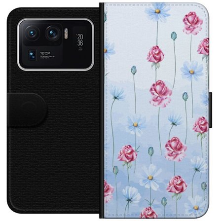 Kompatibelt Lommeboketui til Xiaomi Mi 11 Ultra Petal Reverie Sky Blue