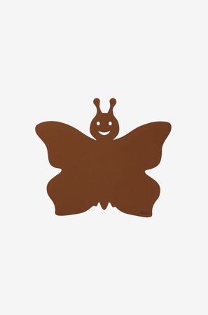 MiLLE W NORDISK DESIGN - Bordsunderlägg barn fjäril - Brun - Barnserviser & tillbehör - Från Homeroom
