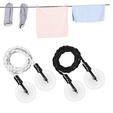 2stk Travel Clothesline Laundry Line Camping