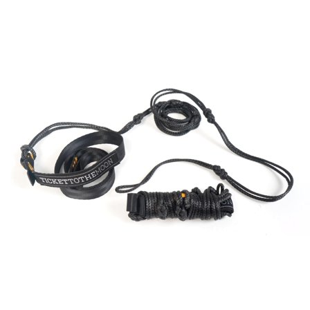 Ticket To The Moon Lightest Straps 2x250cm Hammock Black OneSize