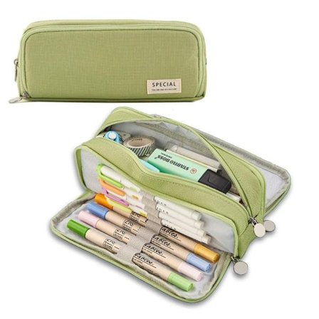 Suuri penaali 3 lokerolla, monitoiminen penaali – Suuri kapasiteetti, sopii teini-ikäisille, tytöille ja aikuisille