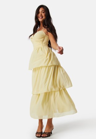 Bubbleroom Occasion - Frill Strap Dress - 42