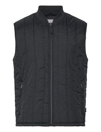 Quilted Waistcoat Black Lindbergh