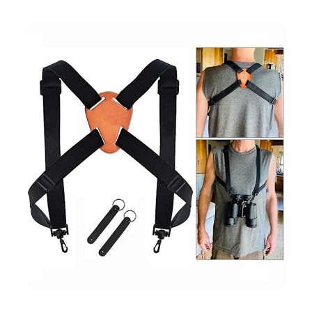 Teleskoprem til Udendørs, Elastisk Rem til Kikkert, Afstandsmålerrem, Sportsteleskoprem