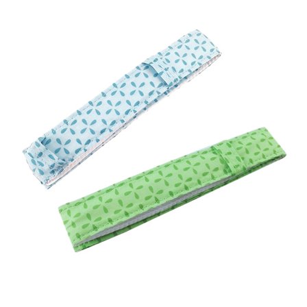 1/2 st Återanvändbara Bake-Even Cake Strip Mjuk absorberande kakform Fukta remsor för runda bakformar