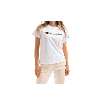 Shirts Champion 115351ww001 Vit 163 - 167 Cm/s