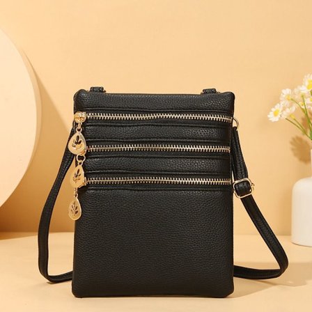 Messenger Bag Handväska SVART