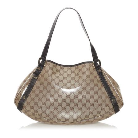 Gucci Vintage Pre-owned Tas , Bruin , Dames , Maat: ONE Size Vintage Tassen
