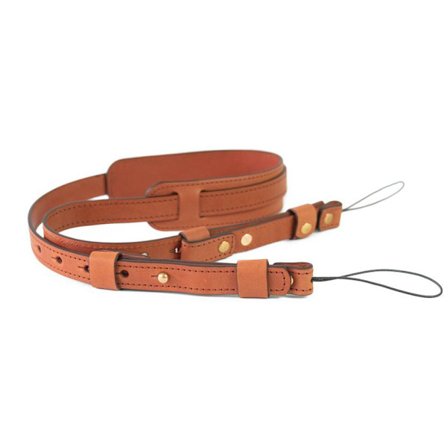 1 kpl aito nahka kameran olkahihna ulkokäyttöön