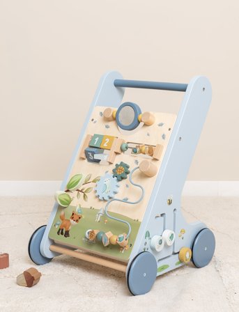 Little Dutch Little Dutch Multi-Activity Baby Walker Forest Friends Fsc - Blue - ONE SIZE