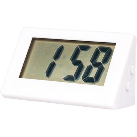 Digital vekkerklokke - LCD-skjermklokker, elektronisk digital stille skrivebord