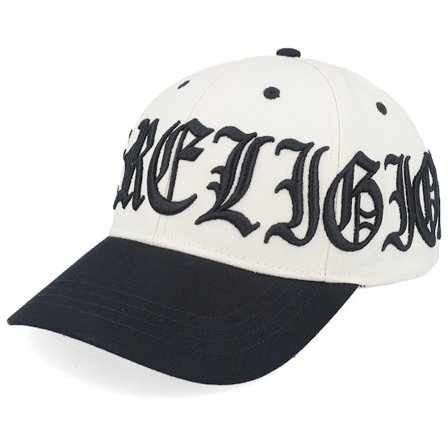 True Religion - Branco adjustable Boné - True Religion 3d Emb Hat White/Black Adjustable @ Hatstore