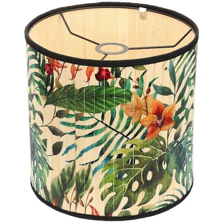 Taklampskärmar Bambu Vävd Lampskärm för Rum Sovrum Kök Hall 30x30cm Skydda Ljus 1Set