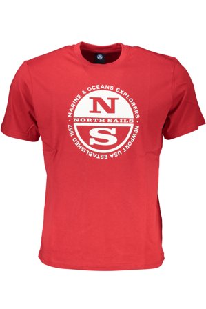 North Sails T-shirt Maniche Corte Uomo Rosso