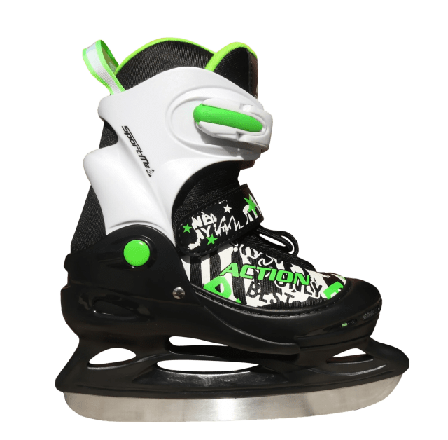 Sportme Skridsko Barn Stl 26-29 Uteleksaker Unisex Svart MEDIUM