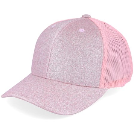 Equip - Rose trucker Casquette - Kids Pink Glitter/Pink Trucker @ Hatstore