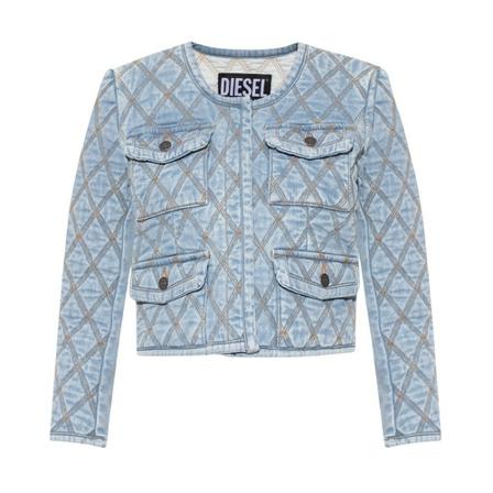 Diesel, De-Velop denim jacket Blauw, Dames, Maat:M