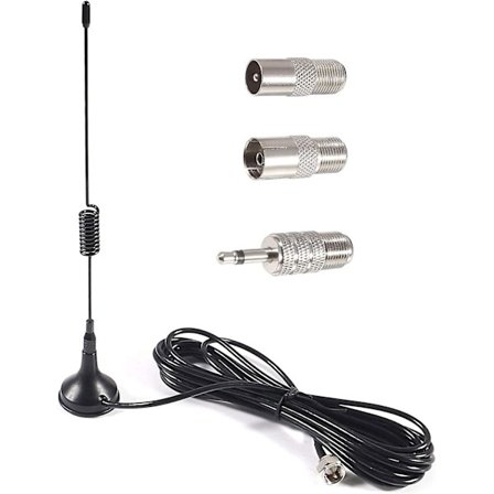 Fm Stereo Antenn Magnetbas 75 Ohm Fm Antenn Kit För Musiksystem Hem Stereo Mottagare Av Ljud Vedio Hemmabio Mottagare