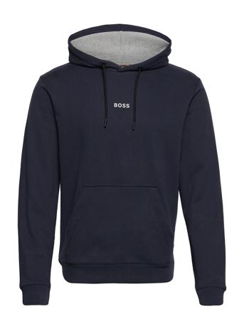 Weedo 1 Hettegenser Genser Blå BOSS