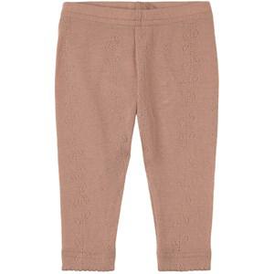 Kids - MarMar Copenhagen Burnt Rose Wool Leggings 6Y/116 - Bottoms - 6Y/116 - Pink