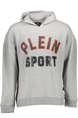 Plein Sport Felpa Senza Zip Uomo Grigio