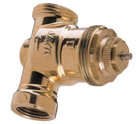 MMA FVR 10 Radiatorventil lakkert messing 10 (3/8"), Varme