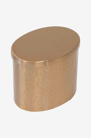 Halvor Bakke - Lutz-eske med lokk bronse - Bronse - Baderomstilbehør - Fra Homeroom